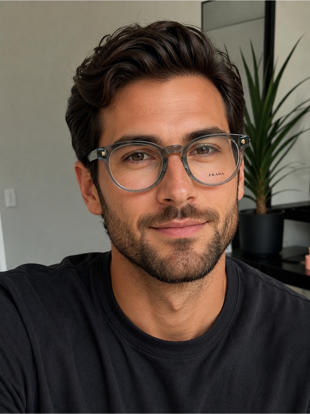 Prada Milano Eyeglasses VP-RA14 Translucent Grey - Picture 9 of 9
